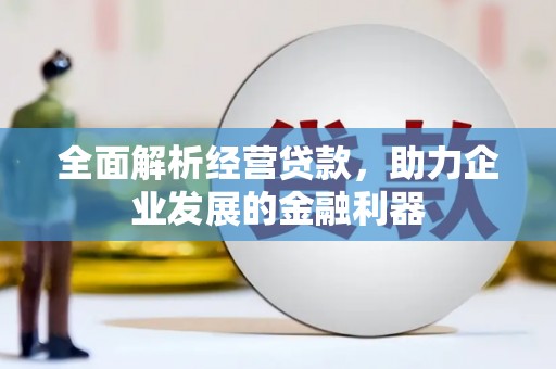 荃湾全面解析经营贷款，助力企业发展的金融利器