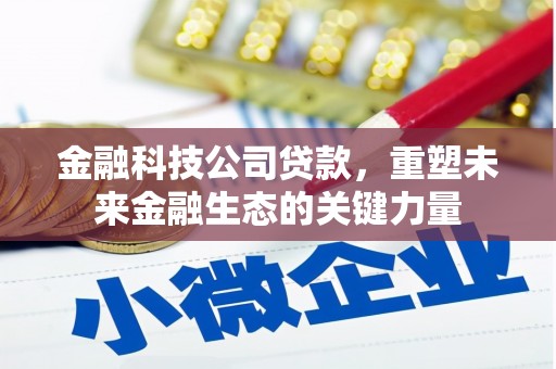 荃湾金融科技公司贷款，重塑未来金融生态的关键力量