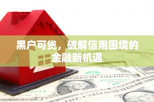 荃湾黑户可贷，破解信用困境的金融新机遇