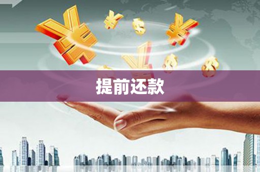 荃湾提前还款